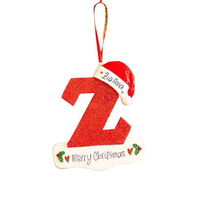 English Letters Christmas Letters Decorative Pendant