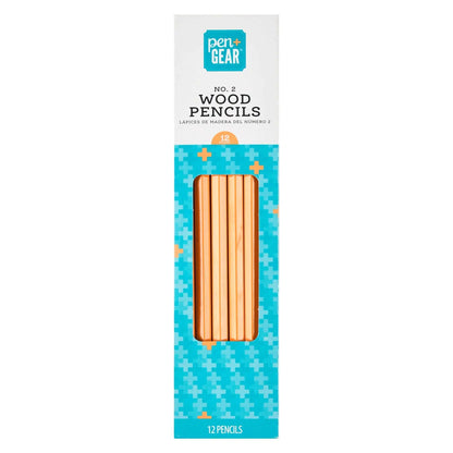 No. 2 Wood Pencils, 12 Count