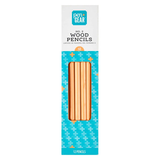 No. 2 Wood Pencils, 12 Count