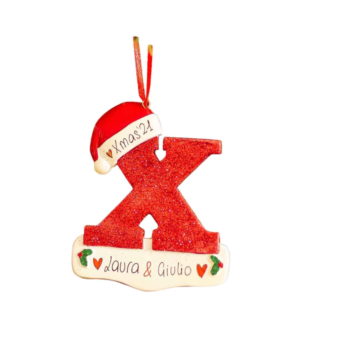 English Letters Christmas Letters Decorative Pendant