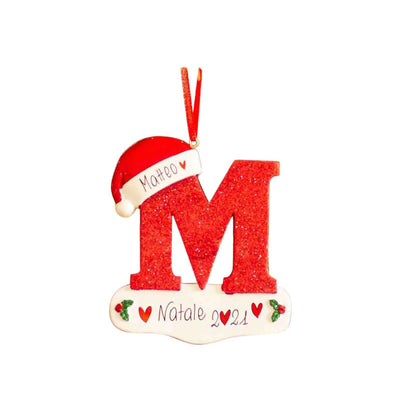 English Letters Christmas Letters Decorative Pendant