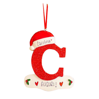 English Letters Christmas Letters Decorative Pendant