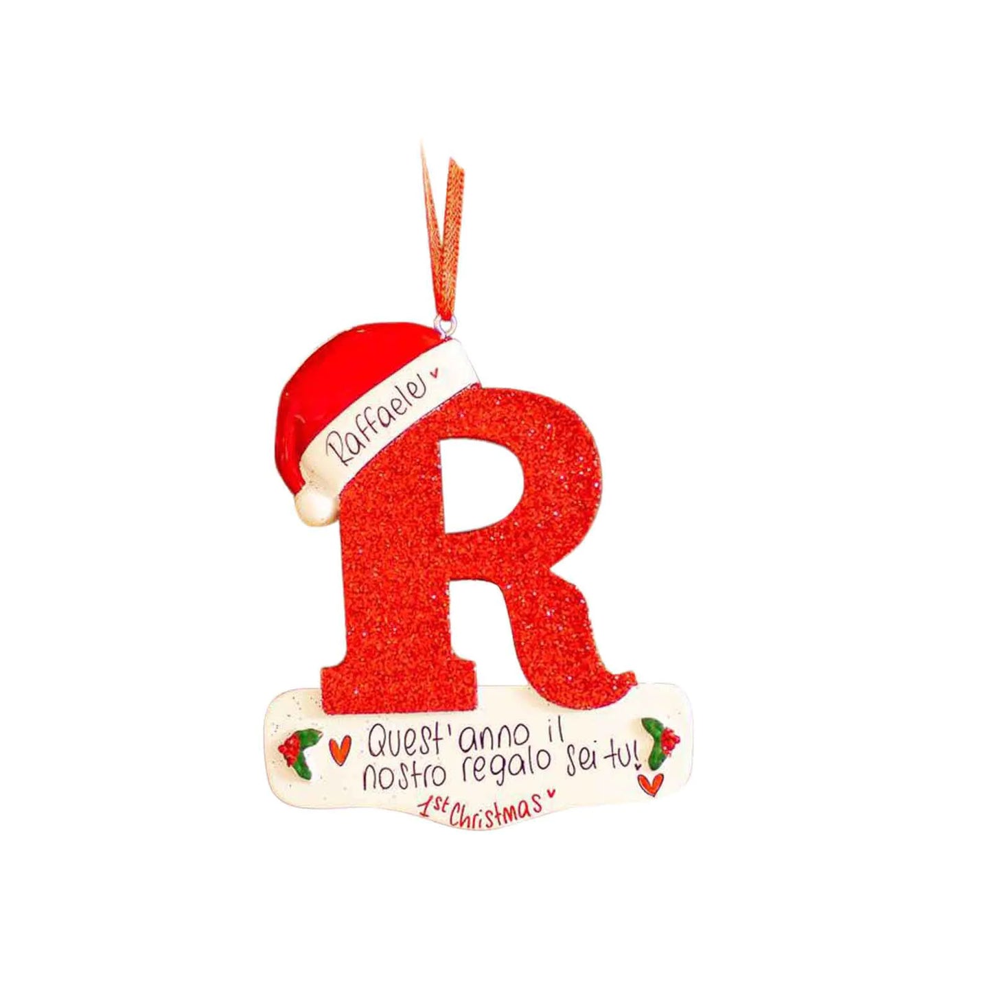 English Letters Christmas Letters Decorative Pendant